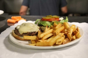 Burger and Fries